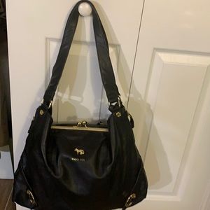 Emma Fox  leather shoulder bag